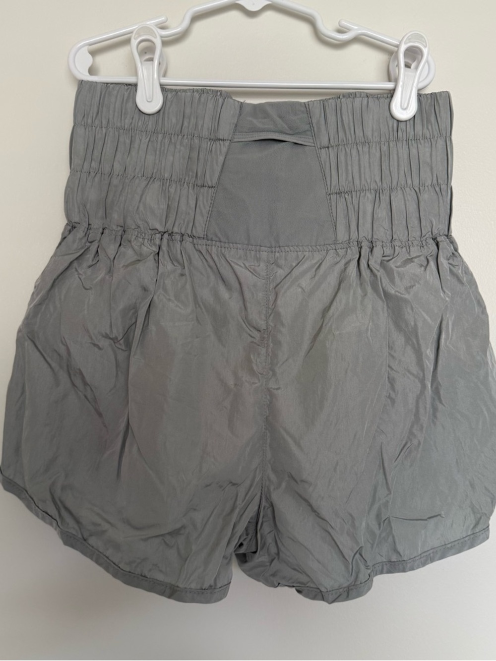 Free People High Waisted The Way Home Gray Shorts - Picture 4 of 5